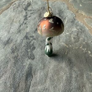 New🌟 Mushroom Glass with Glitter, with Moss on the Bottom